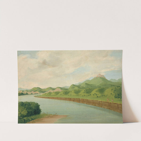 The Tower, 1100 Miles Above St. Louis by George Catlin