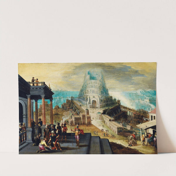The Tower Of Babel by Hendrick van Cleve III