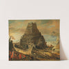 The Tower of Babel by Flemish School