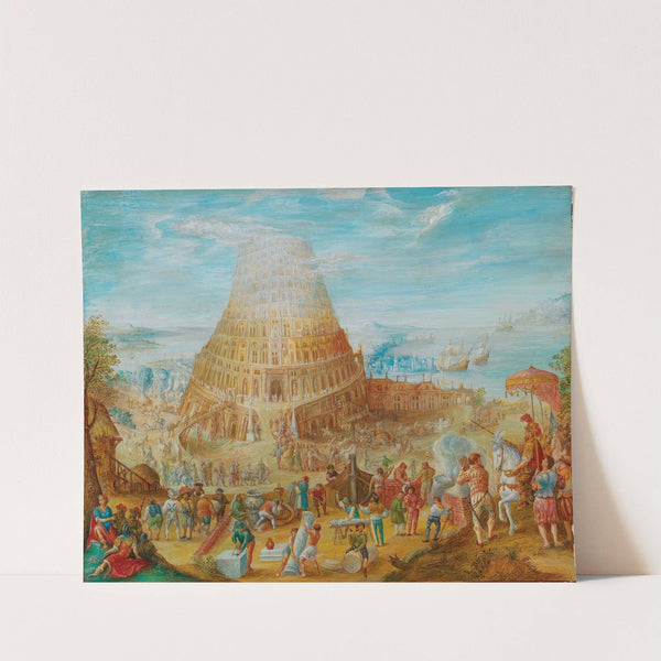 The Tower of Babel by Friedrich Brentel