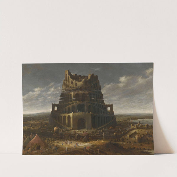The Tower Of Babel by Jan Christiaensz Micker