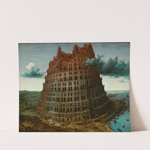 The Tower of Babel (Rotterdam) by Pieter Bruegel The Elder