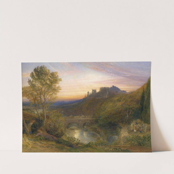 The Towered City by Samuel Palmer