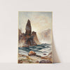 The Towers of Tower Falls, Yellowstone by Thomas Moran