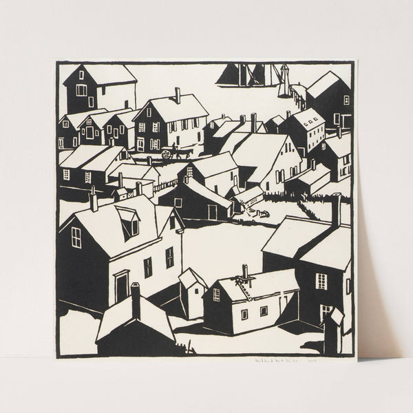 The Town (1917) by Mildred McMillen