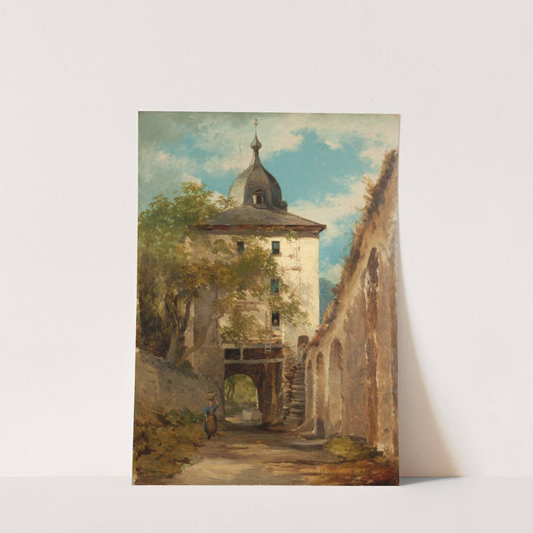 The Town Gate, Boppart by Joseph Magnus Stäck