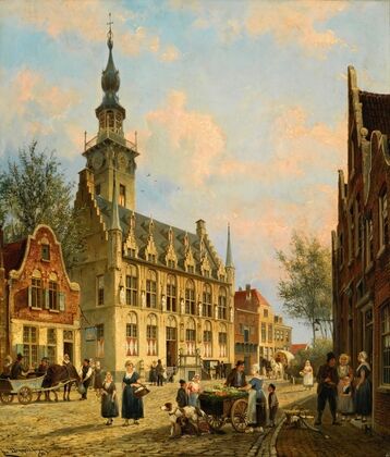 The town hall in Veere