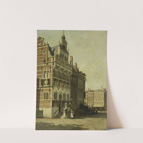 The Town Hall, The Hague by Johannes Christiaan Karel Klinkenberg
