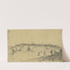 The town of Warrenton, Va., from the east (1862) by Edwin Forbes