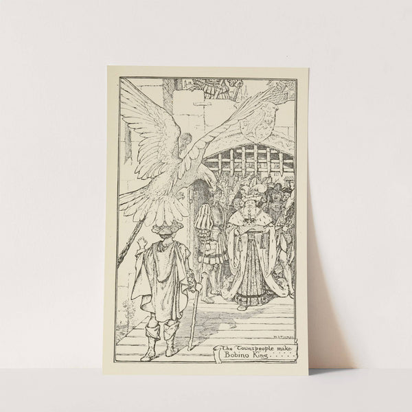 The Townspeople make Bobino King by Henry Justice Ford