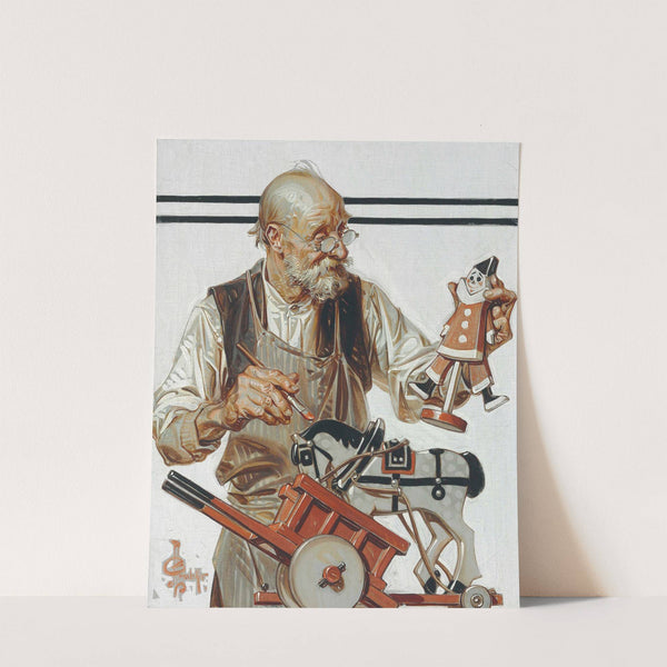 The Toymaker by Joseph Christian Leyendecker