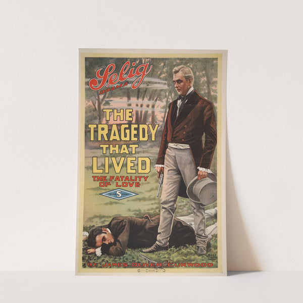 The tragedy that lived The fatality of love. by Goes Litho. Co.
