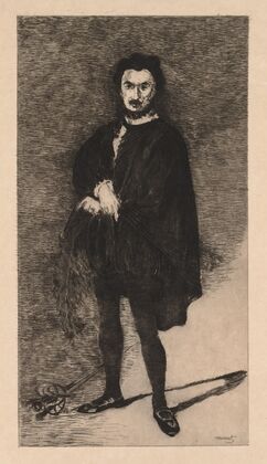 The Tragic Actor (1866) — size preview