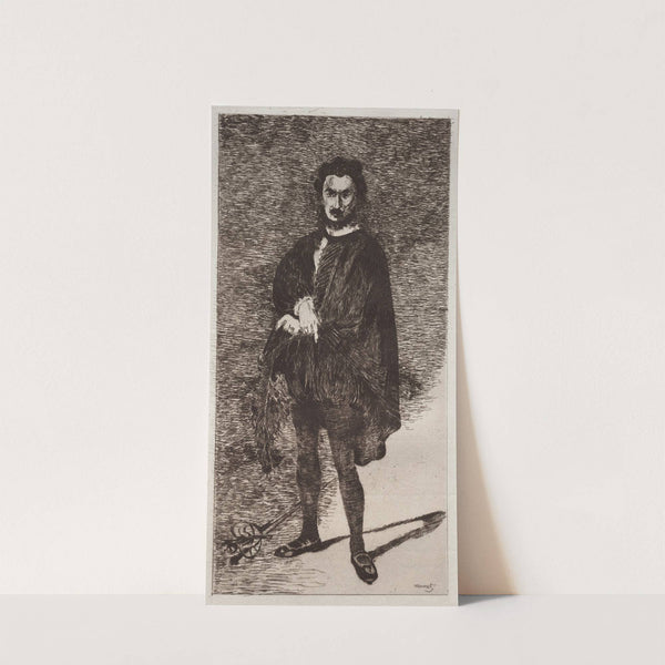 The Tragic Actor (1866) by Édouard Manet