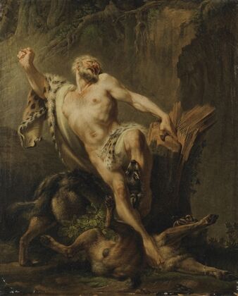 The Tragic End of Milo of Croton — size preview