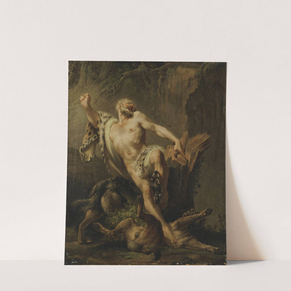 The Tragic End of Milo of Croton by Jean-Jacques Bachelier