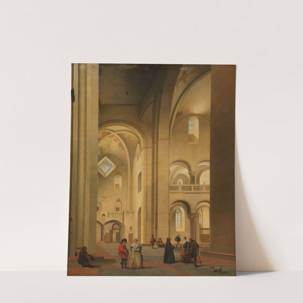 The Transept of the Mariakerk in Utrecht, seen from the Northeast by Pieter Jansz Saenredam