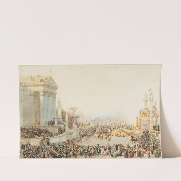 The Translation of the Ashes of Napoleon by Eugène Lami