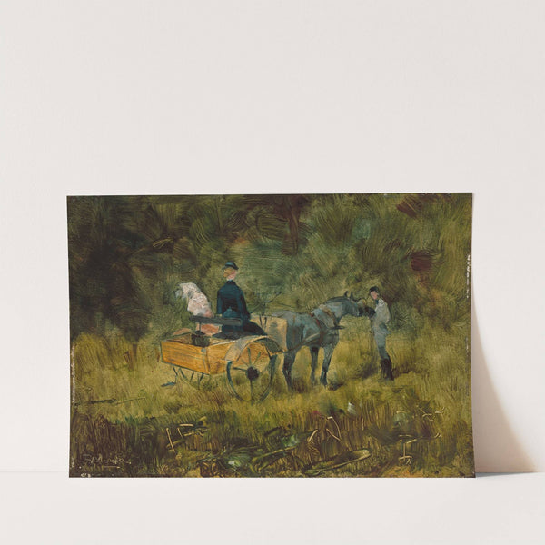 The Trap by Henri de Toulouse-Lautrec