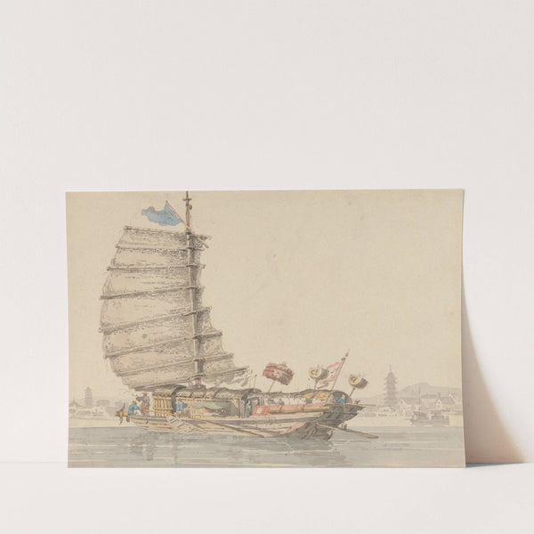 The Traveling Barge by William Alexander