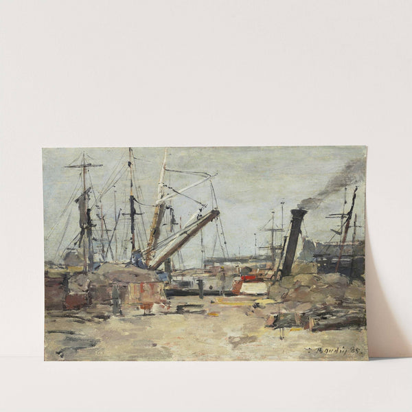 The Trawlers (1885) by Eugène Boudin