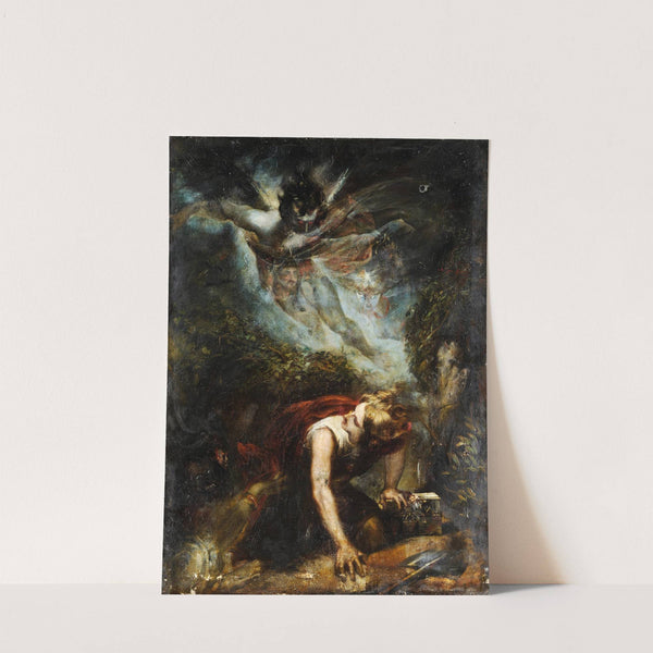 The Treasure-seeker (1840) by Theodor von Holst