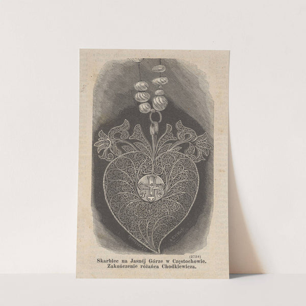 The Treasury of Jasna Góra Monastery in Częstochowa. The Pendant of the Rosary Owned by Chodkiewicz (1874) by Adrian Głębocki