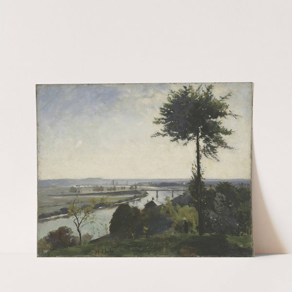 The Tree and the River III (The Seine at Bois-le-Roi) by Carl Fredrik Hill