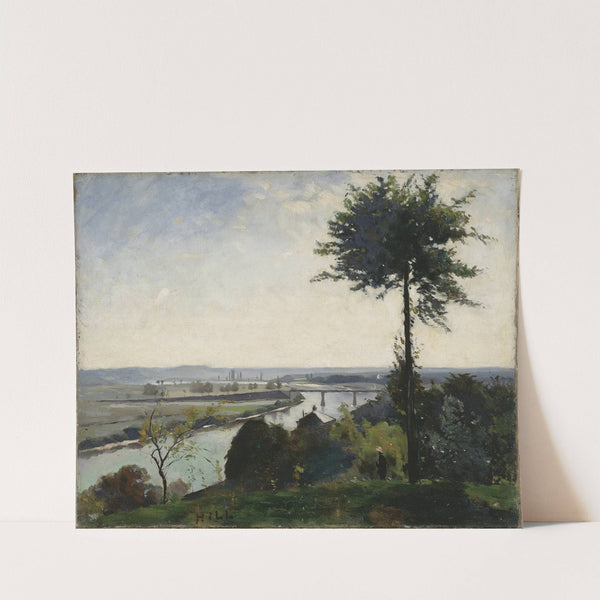 The Tree and the River III (The Seine at Bois-le-Roi) by Carl Fredrik Hill