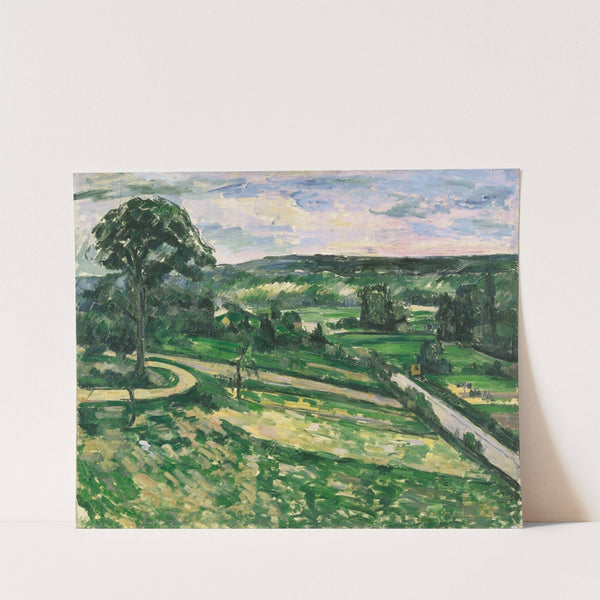 The Tree by the Bend by Paul Cézanne