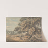 The Trees and River in the Park at Coleorton Hall, Leicestershire by Thomas Hearne