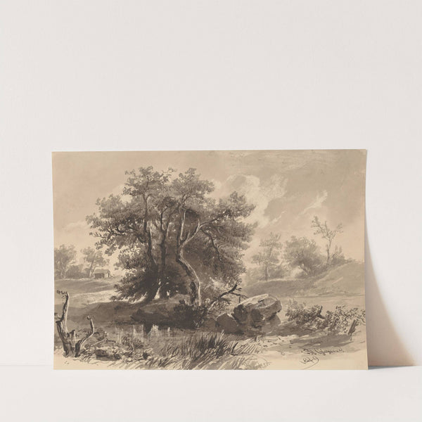 The Trees,Bedford,New York by Régis François Gignoux