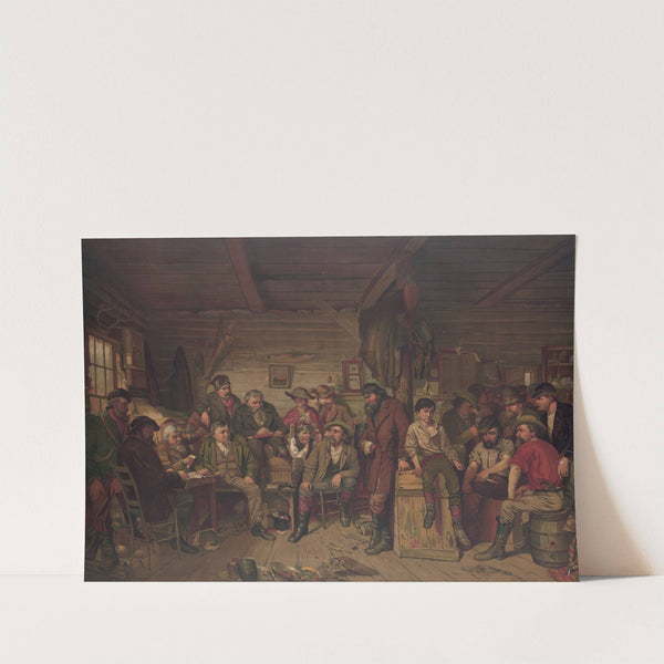 The trial of a horse thief (1877) by Clay, Cosack & Co.