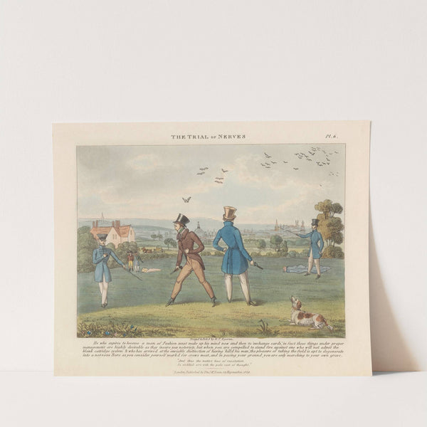 The Trial of Nerves (1824) by Daniel Thomas Egerton