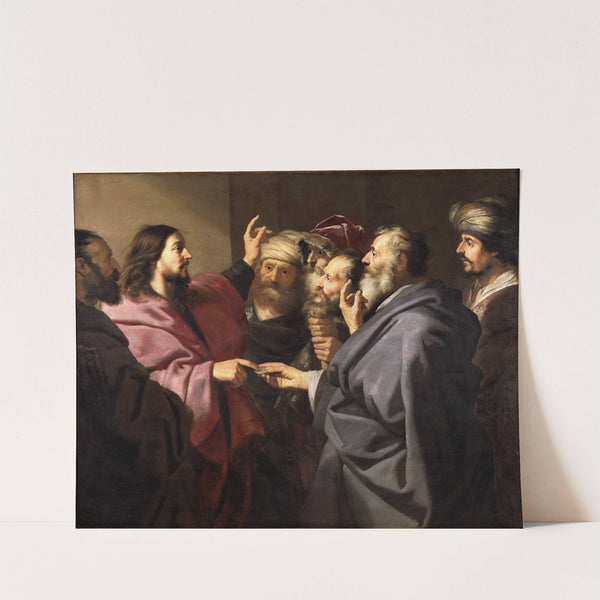 The Tribute Money by Jacob Adriaensz Backer