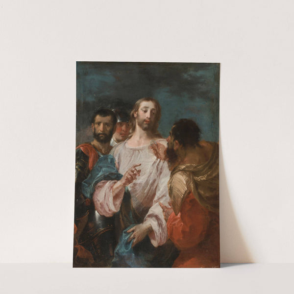 The Tribute Money by Giuseppe Bazzani