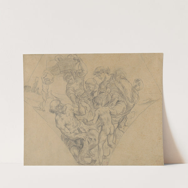 The Tribute Money (1843) by Eugène Delacroix