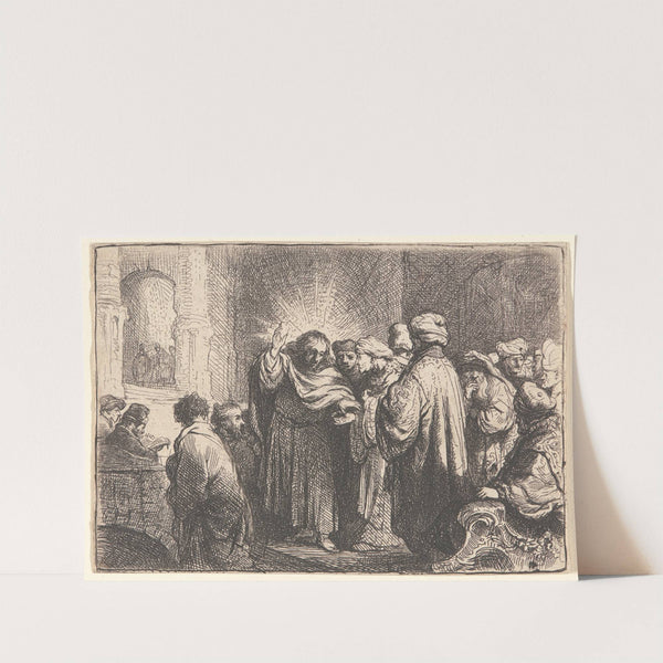 The Tribute Money by Rembrandt van Rijn