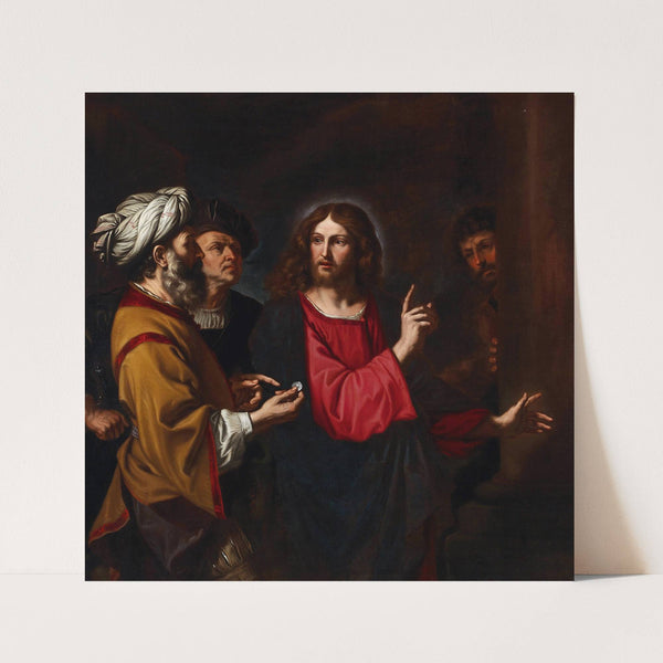 The Tribute Money by Benedetto Gennari