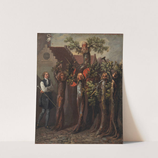 The Triumph of a Potuan, whose Reform Proposal has been Approved (1785 – 1787) by Nicolai Abildgaard