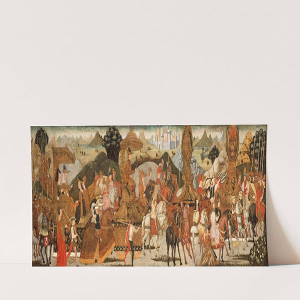 The Triumph of Alexander (circa 1485) by Bernardo Rosselli