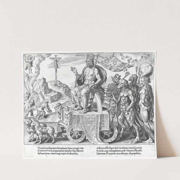 The Triumph of Christ by Dirck Volckertz Coornhert