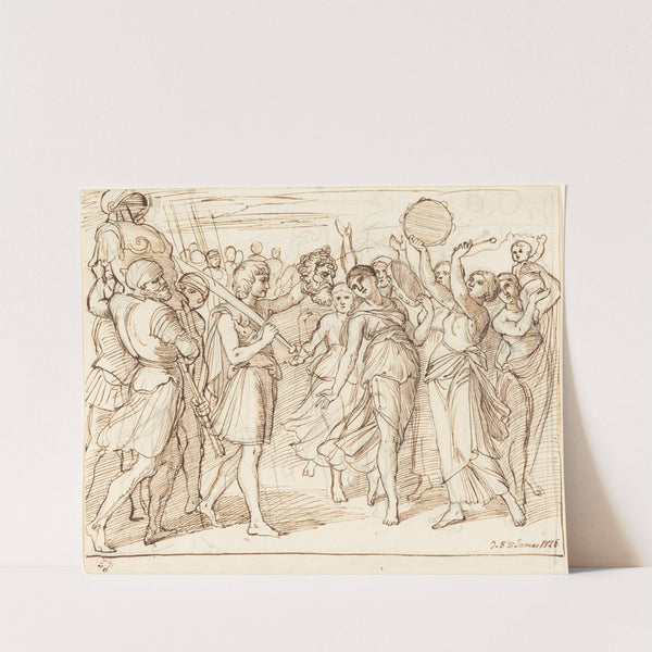 The Triumph of David by Julius Schnorr Von Carolsfeld