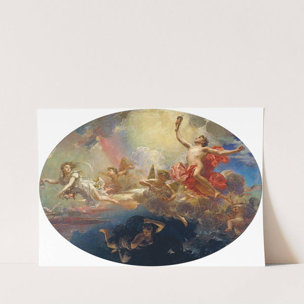 The Triumph of Day over Night Preceded by Dawn by Antoni Caba
