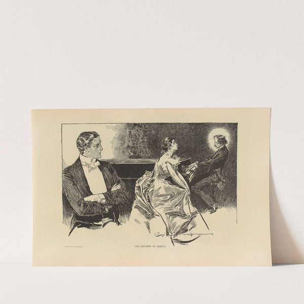 The triumph of genius (1893-1900) by Charles Dana Gibson