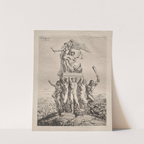 The Triumph of Justice and Truth (1865) by François-Nicolas Chifflart
