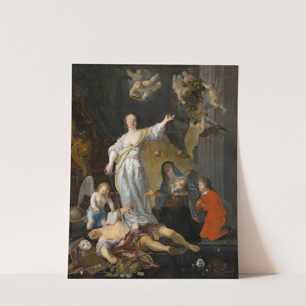 The Triumph of Justice by Gabriel Metsu