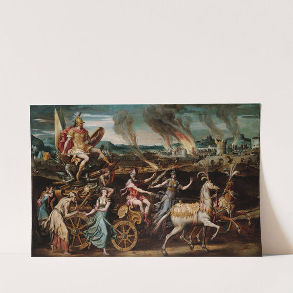 The Triumph Of mars by Antoine Caron