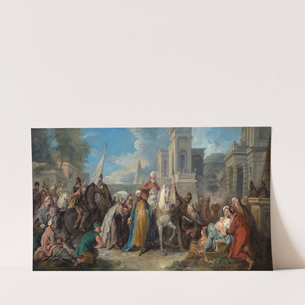 The Triumph of Mordecai (1736) by Jean-François de Troy