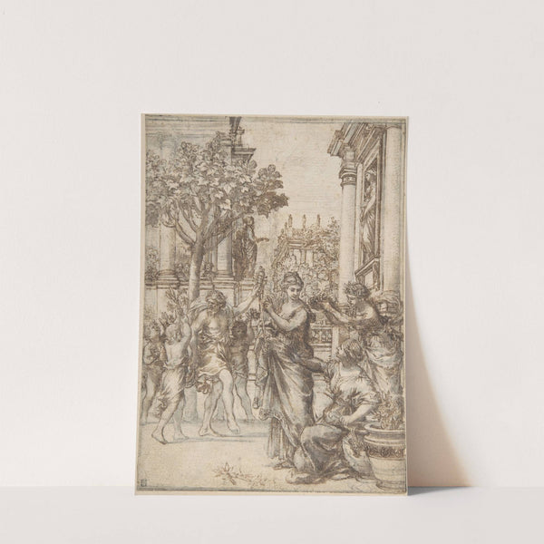 The Triumph of Nature Over Art by Pietro da Cortona